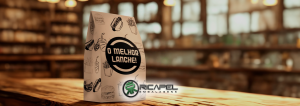 sacolas para lanches
