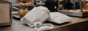 saco de papel para hamburguer