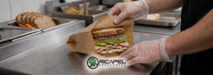 saco de papel para lanche