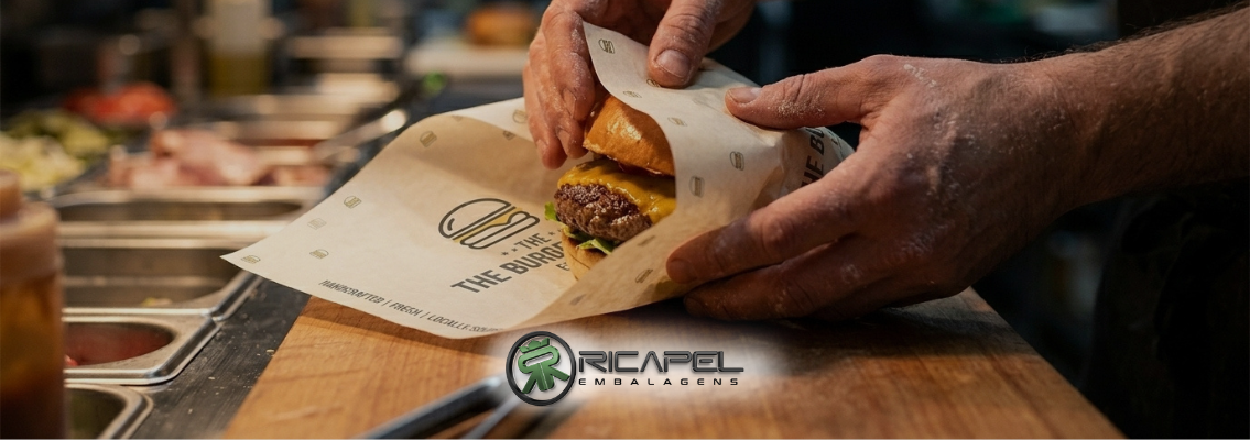 Veja a importância do papel acoplado hamburger em sua lanchonete